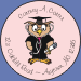 Girl Owl Medical Graduation Seals